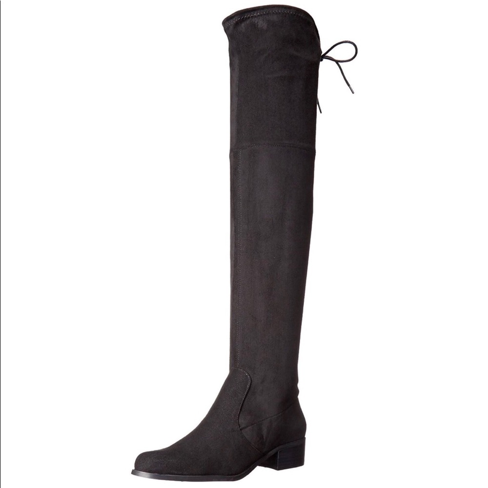 Black Over the Knee Boots by Charles David
